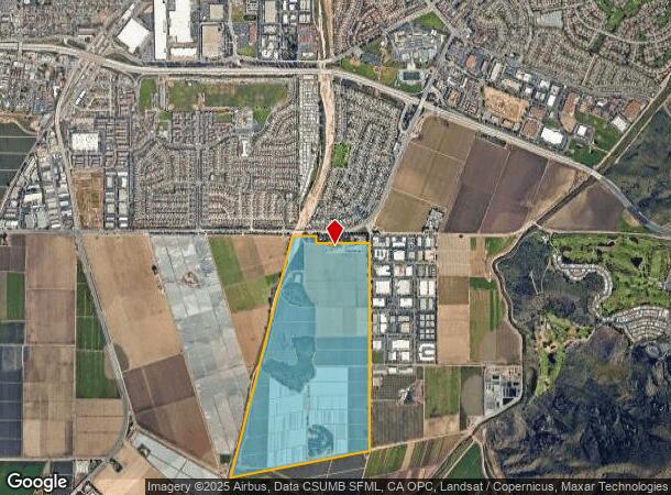  4224 Pleasant Valley Rd, Camarillo, CA Parcel Map