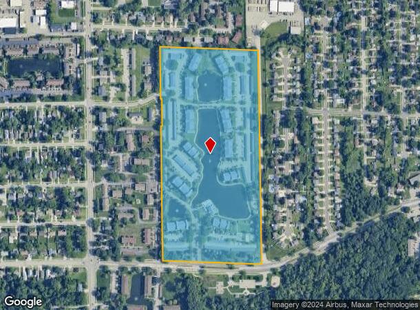  3100 Waterchase Way Sw, Wyoming, MI Parcel Map