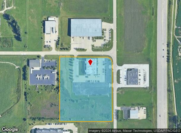  7009 Nordic Dr, Cedar Falls, IA Parcel Map