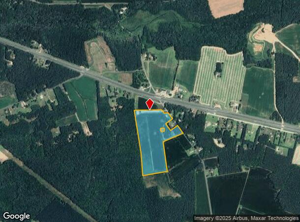 9548 Riggin Rd, Mardela Springs, MD Parcel Map