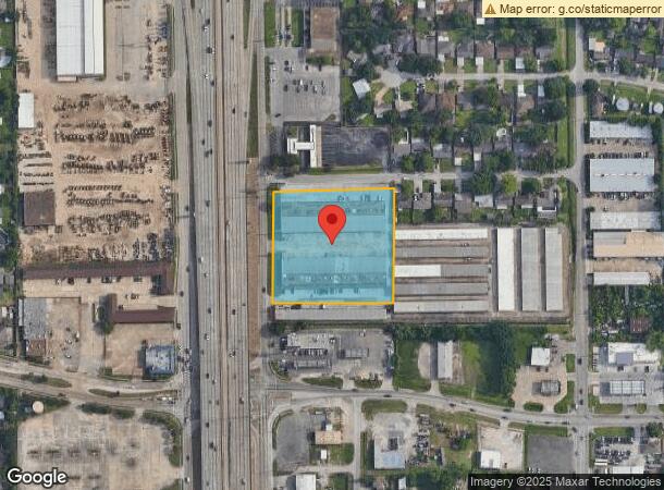  9030 North Fwy, Houston, TX Parcel Map