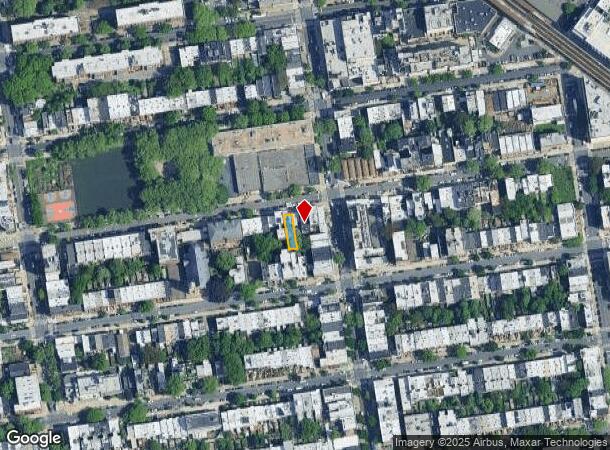  842A Madison St, Brooklyn, NY Parcel Map