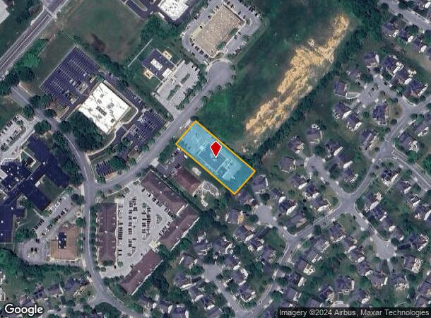  14235 Park Center Dr, Laurel, MD Parcel Map