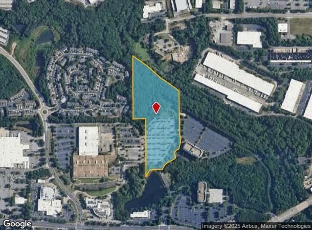  Mansell Rd, Roswell, GA Parcel Map