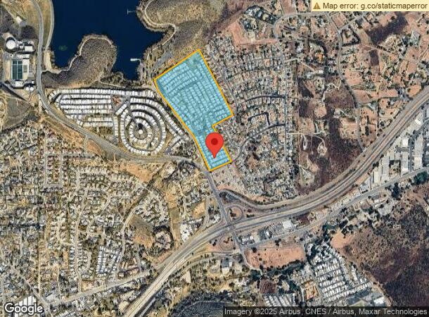  9395 Harritt Rd, Lakeside, CA Parcel Map