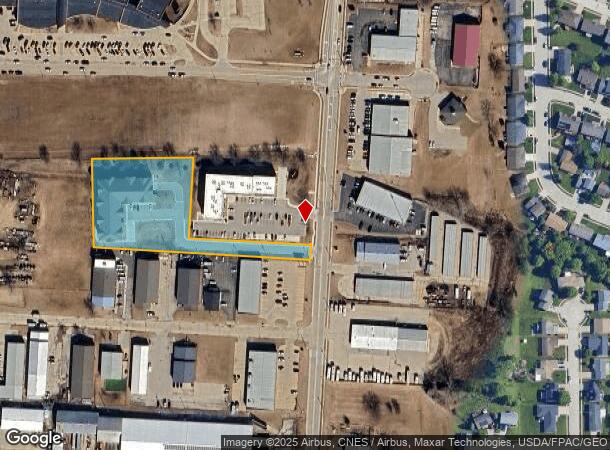 1865 Radford Rd, Dubuque, IA Parcel Map