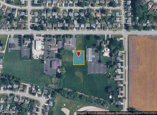 1645 W 2Nd St, Xenia, OH Parcel Map