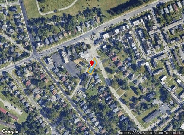  910 Leeds Ave, Baltimore, MD Parcel Map