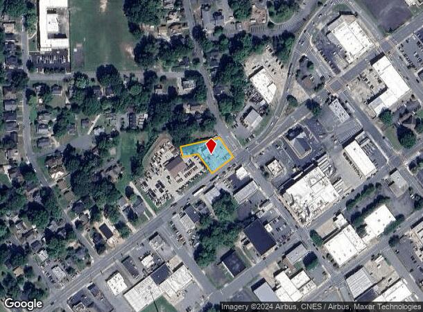  805 S Church St, Burlington, NC Parcel Map