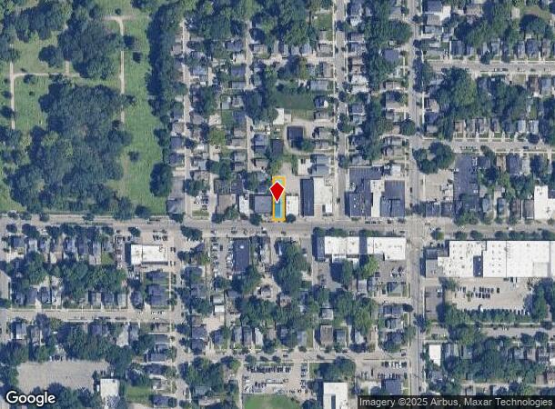  929 Fulton St E, Grand Rapids, MI Parcel Map
