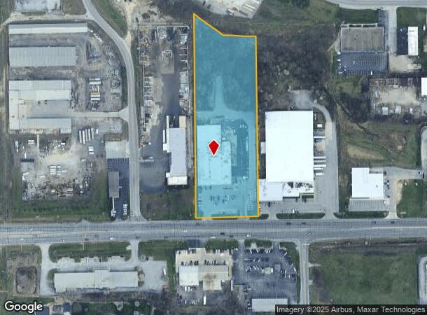  2112 W Coliseum Blvd, Fort Wayne, IN Parcel Map