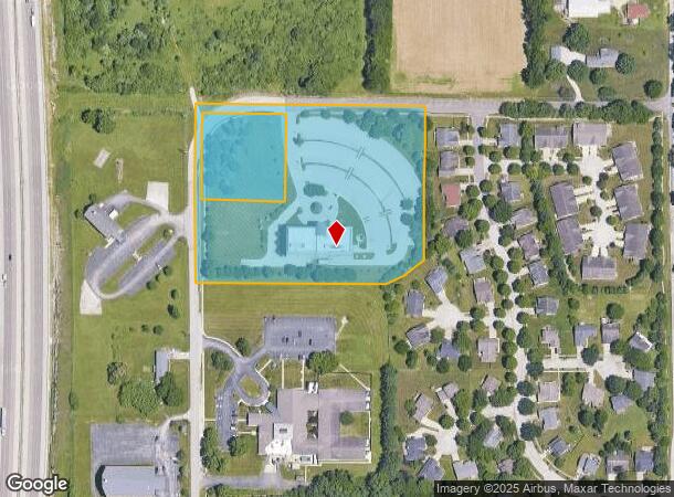  1025 W Acuff Rd, Bloomington, IN Parcel Map