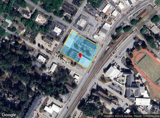 7 Nw Broad St, Fairburn, GA Parcel Map