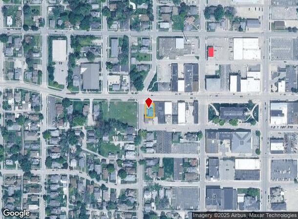  1101 Broad St, New Castle, IN Parcel Map