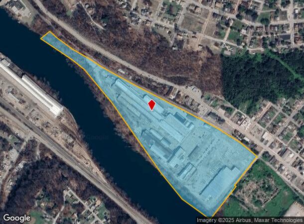  2214 Walnut St, Mckeesport, PA Parcel Map