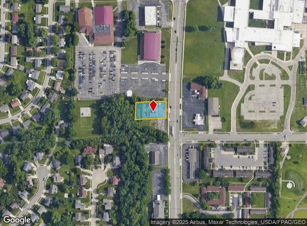 725 S Dixie Dr, Vandalia, OH Parcel Map