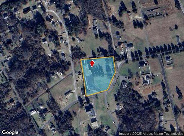  23153 Pleasant Ln, Bushwood, MD Parcel Map