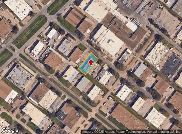  9125 Diplomacy Row, Dallas, TX Parcel Map