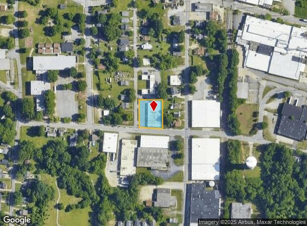 507 Academy St, High Point, NC Parcel Map