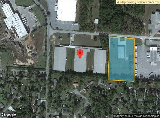  106 E Industrial Blvd, Sylvester, GA Parcel Map