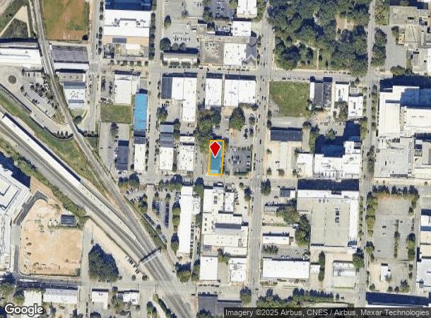  320 W Davie St, Raleigh, NC Parcel Map
