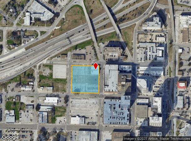  823 N Tancahua St, Corpus Christi, TX Parcel Map