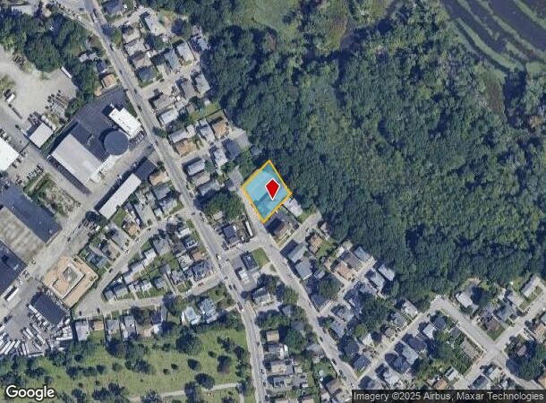  163 Liberty St, Central Falls, RI Parcel Map