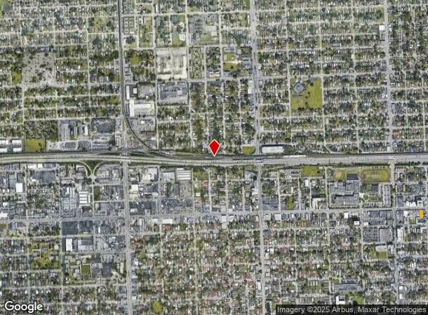  1516 Nw 36Th St, Miami, FL Parcel Map