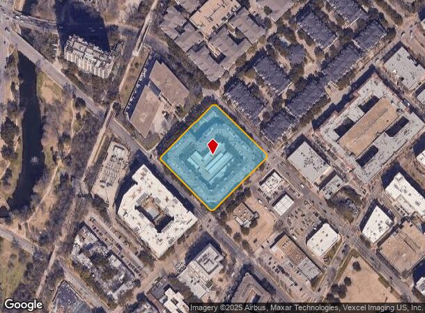 3530 Travis St, Dallas, TX Parcel Map