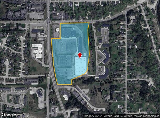 1305 Spring St, Petoskey, MI Parcel Map