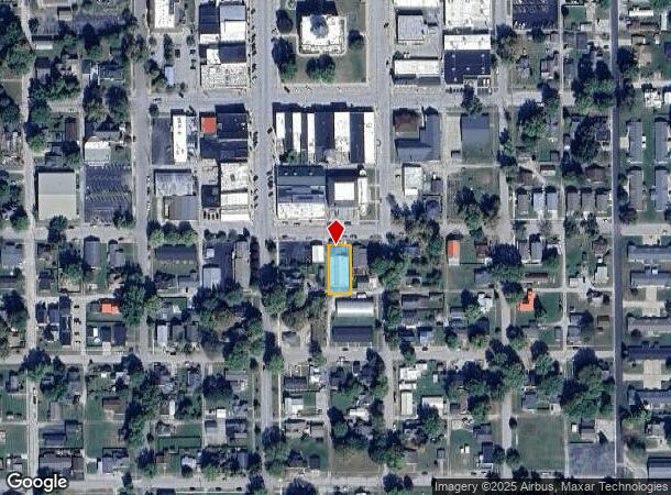 56 E Jefferson St, Spencer, IN Parcel Map
