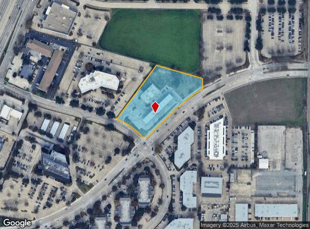  801 E Park Blvd, Plano, TX Parcel Map