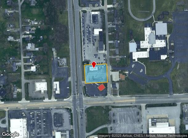  1530 N Coliseum Blvd, Fort Wayne, IN Parcel Map