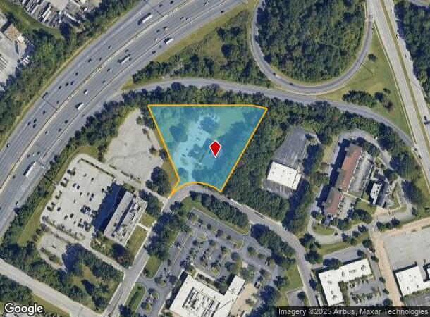 1401 S Edgewood St, Halethorpe, MD Parcel Map