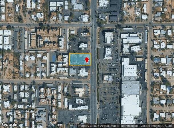 2921 N Campbell Ave, Tucson, AZ Parcel Map