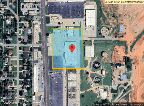  1604 N Main St, Altus, OK Parcel Map