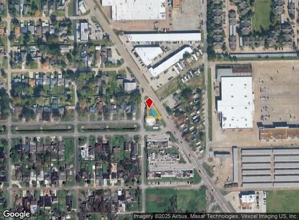 606 S Allen Genoa Rd, South Houston, TX Parcel Map