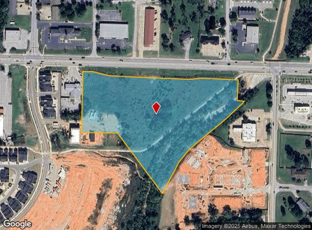  3000 W Walnut St, Rogers, AR Parcel Map