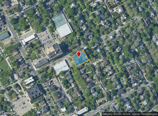  1130 Parker St, Detroit, MI Parcel Map