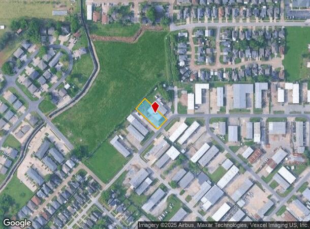  204 Row One, Lafayette, LA Parcel Map