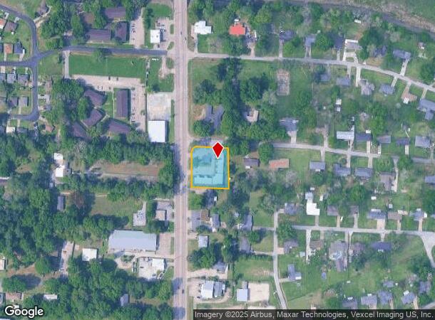  3414 Moss St, Lafayette, LA Parcel Map