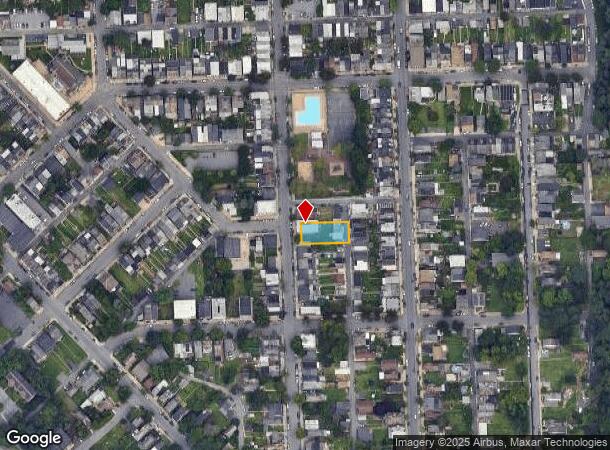  639 Atlantic St, Bethlehem, PA Parcel Map