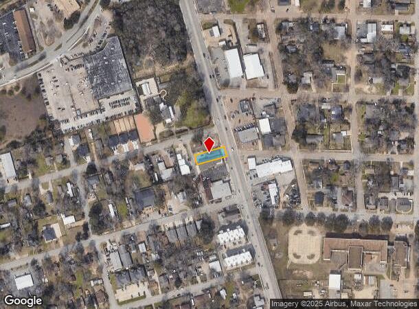  821 N Frazier St, Conroe, TX Parcel Map