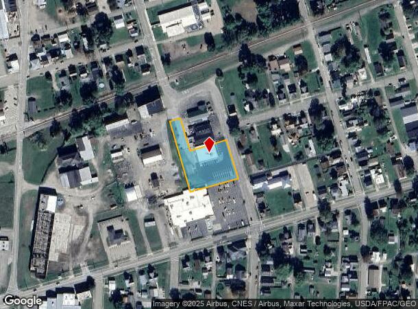 308 S College St, Newcomerstown, OH Parcel Map