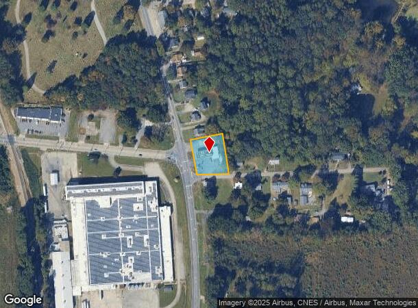 1621 Barnes St, Reidsville, NC Parcel Map