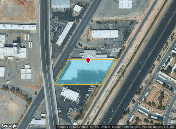 2710 Losee Rd, North Las Vegas, NV Parcel Map