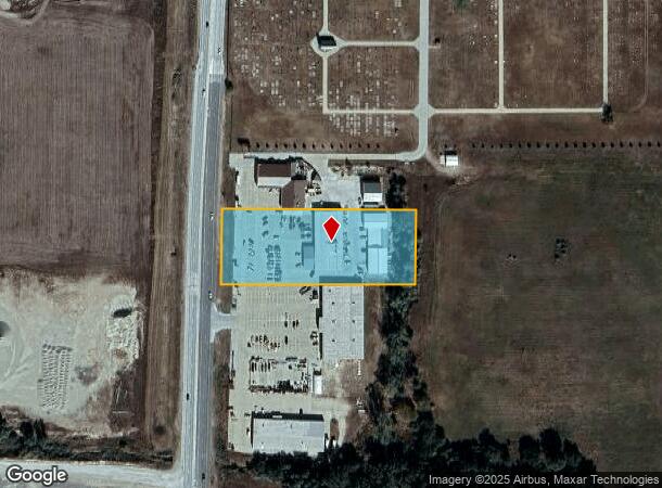  1212 S Lincoln St, West Point, NE Parcel Map