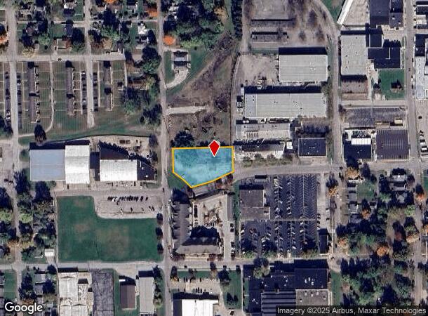  1520 14Th St, Columbus, IN Parcel Map