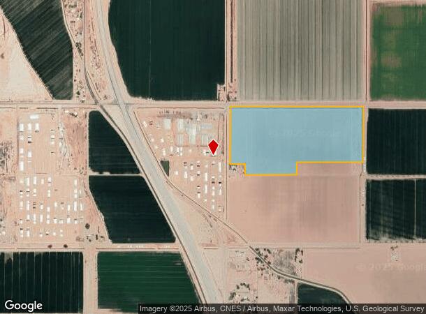  395 E Worthington Rd, Imperial, CA Parcel Map