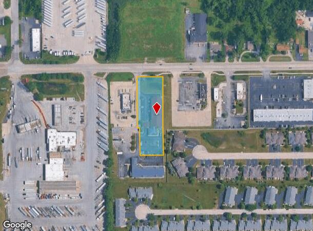 5815 W Monee Manhattan Rd, Monee, IL Parcel Map